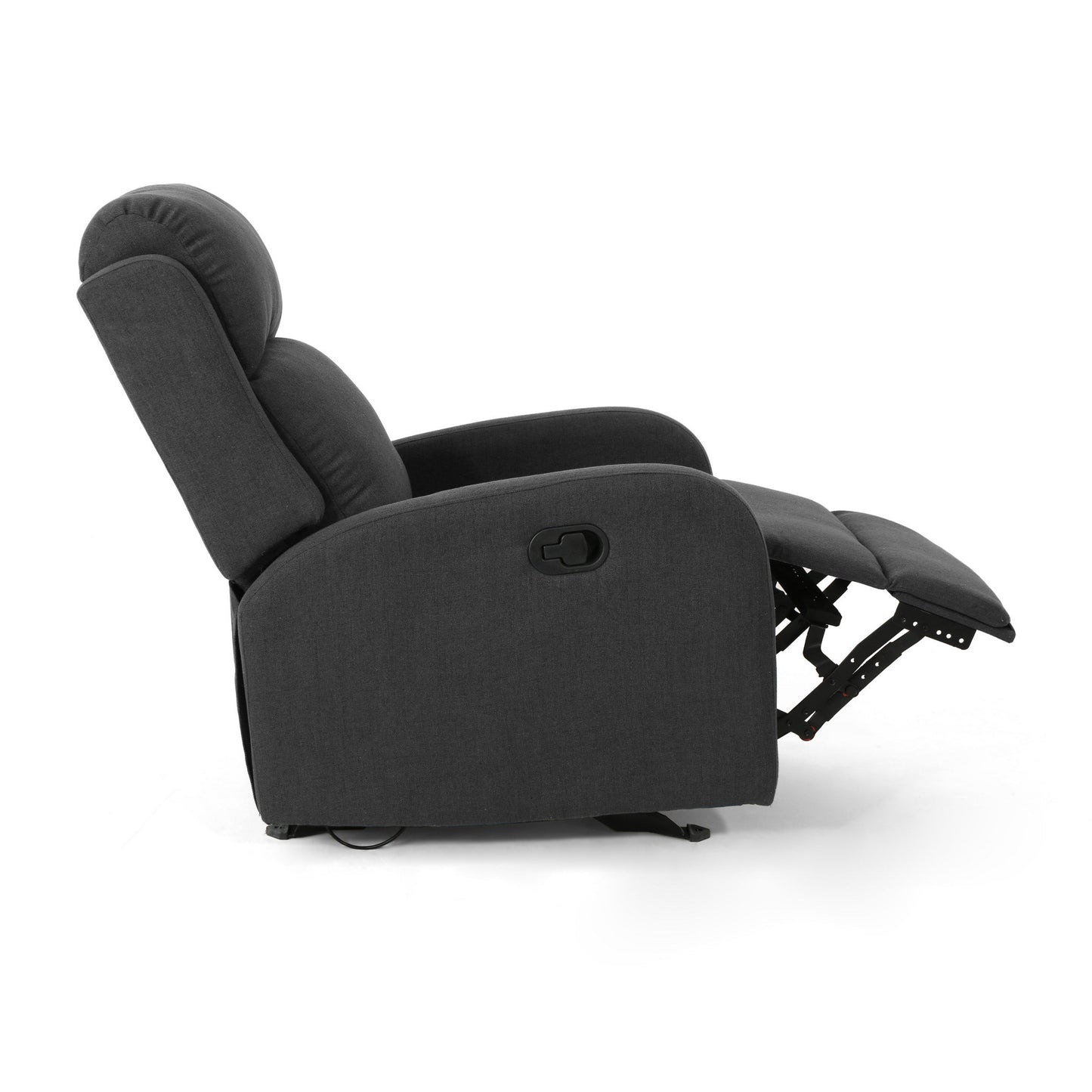 Wide Manual Rocker Standard Recliner - Dark Gray