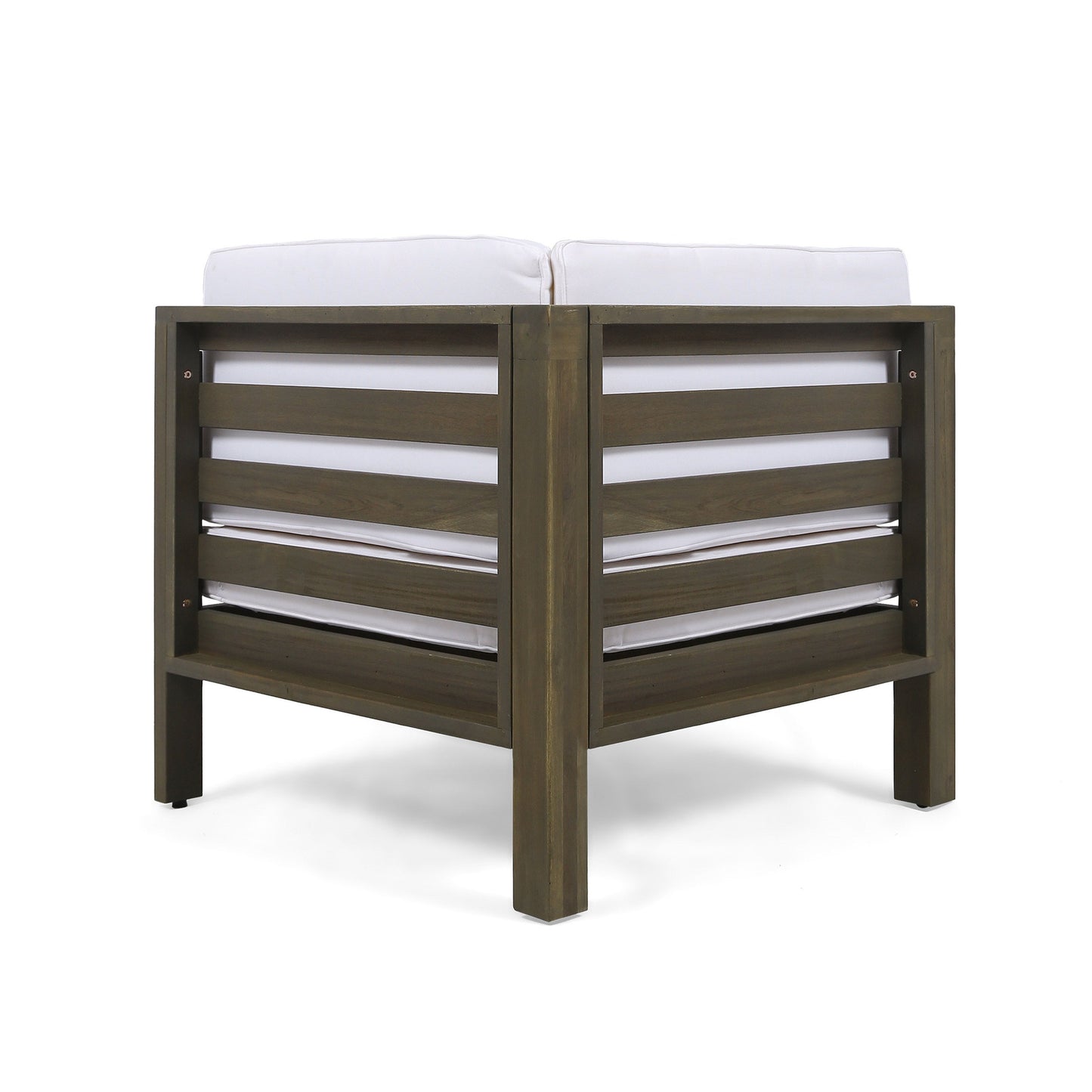 Oana - Corner Chair - White