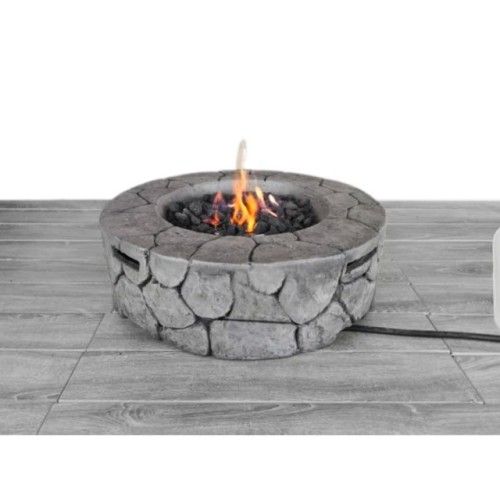 Reinforced - Outdoor Fire Pit - Gray