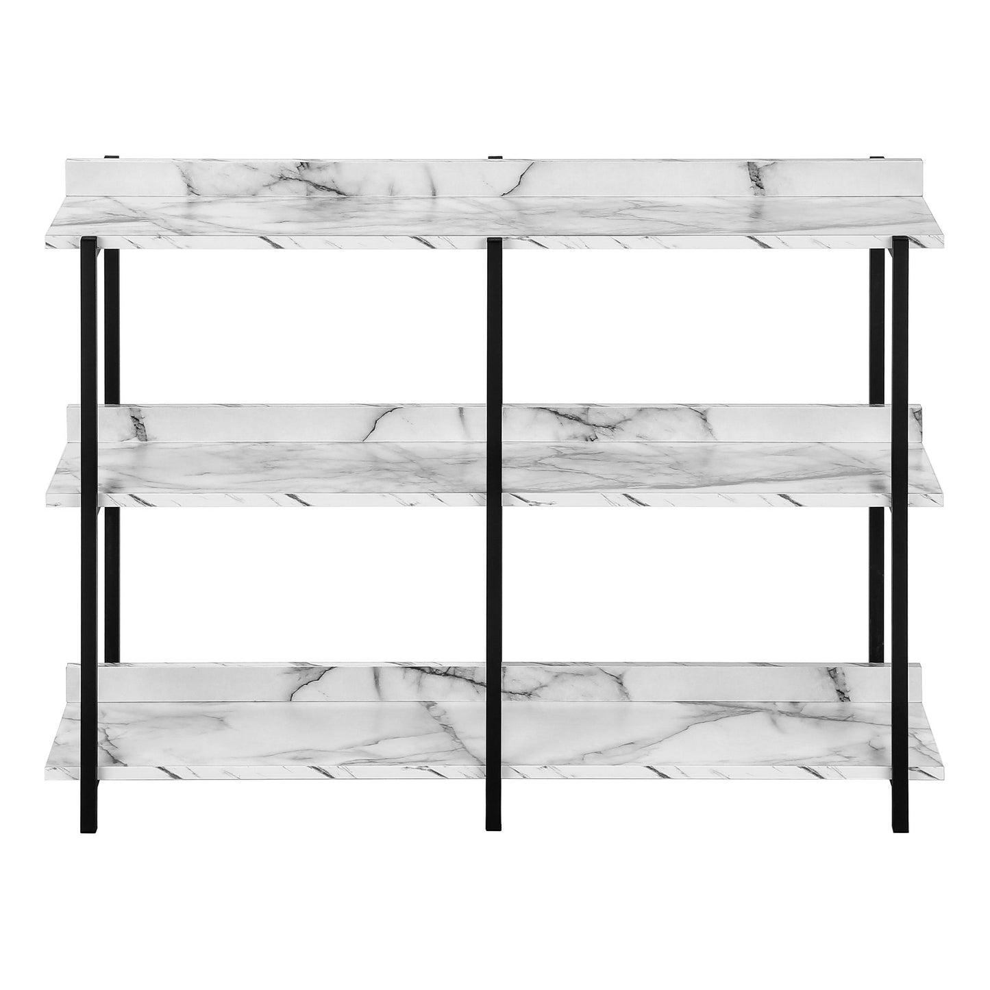 Accent Console Table For Entryway, Contemporary And Modern - White / Gray