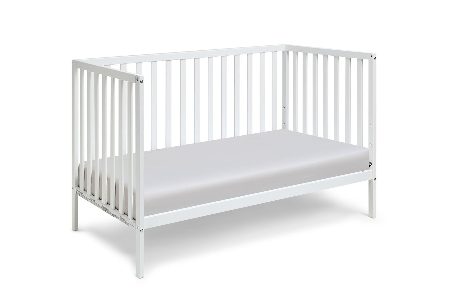 Palmer - 3 In 1 Convertible Island Crib - White