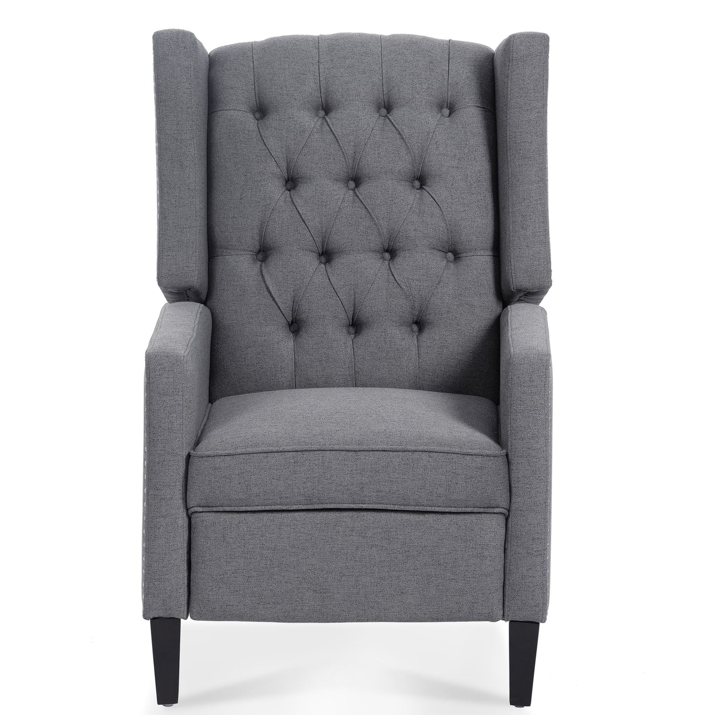 Manual Wing Chair Recliner - Gray
