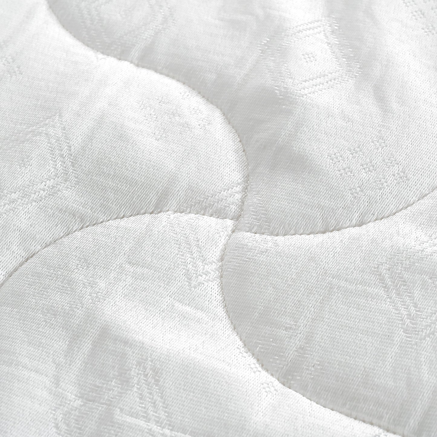 Reversible 6" Full Size Mattress In A Box Pressure Relief And Cooling Technology - White
