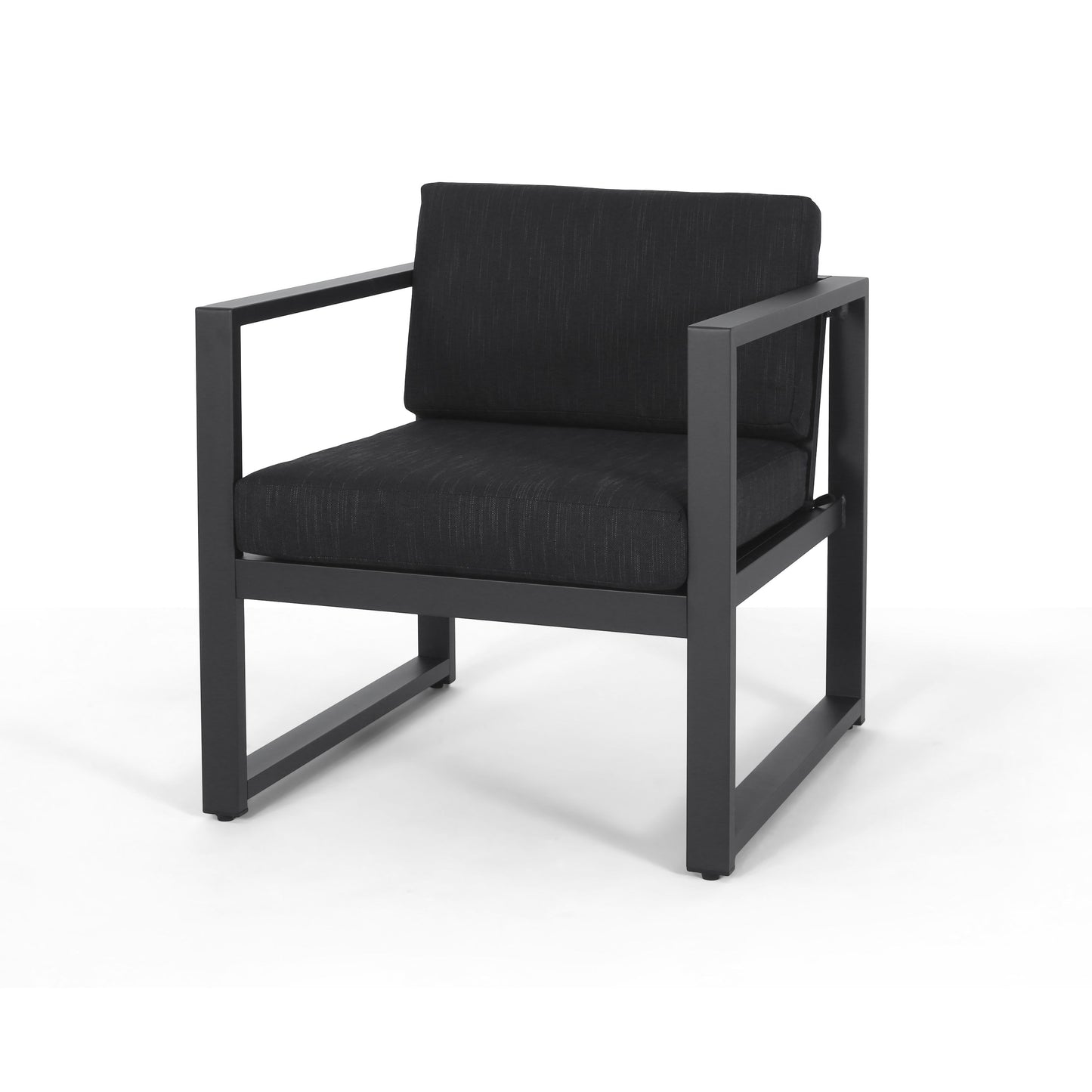 Navan - Club Chair - Dark Gray