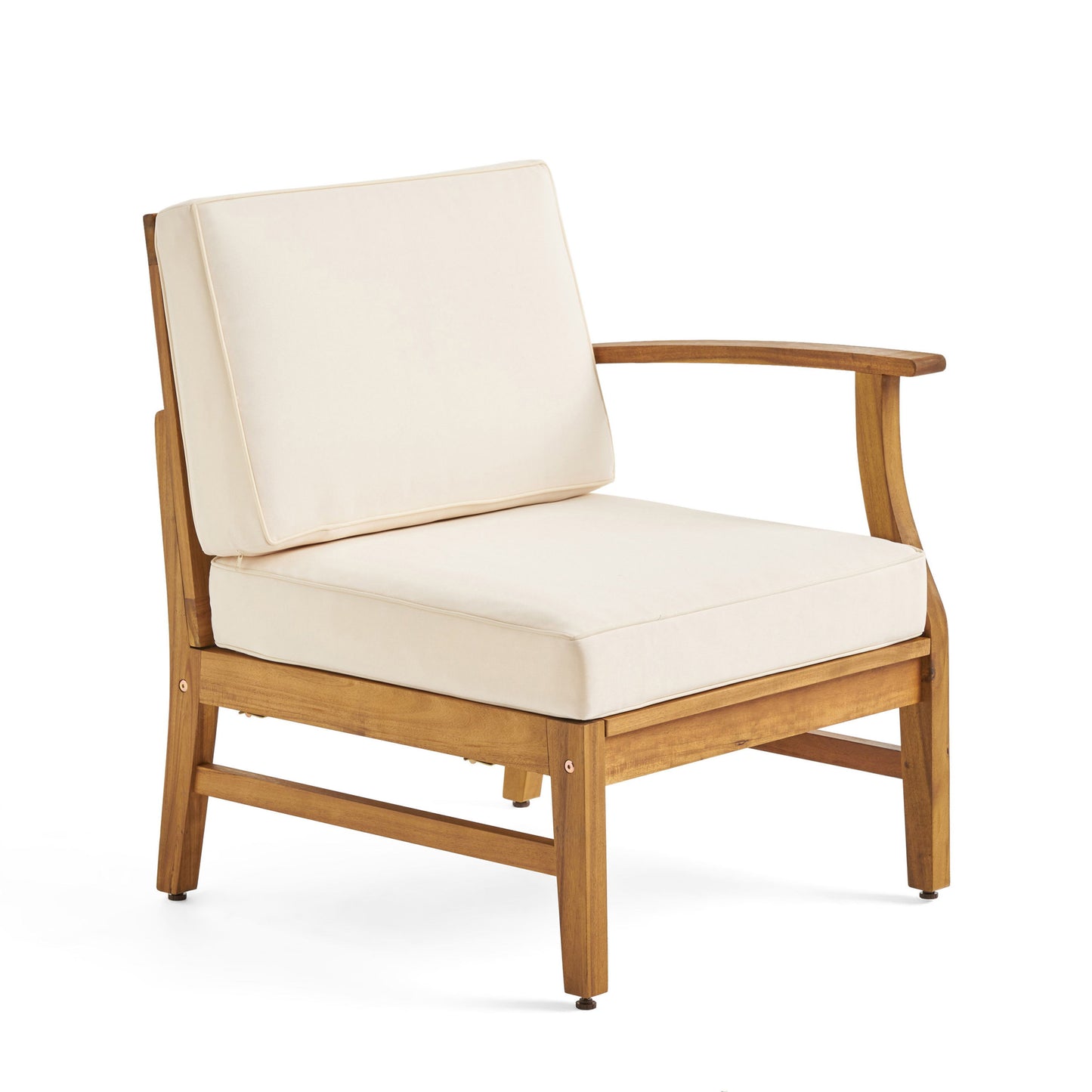 Perla - 3 Seater Sofa And Table Set - Cream