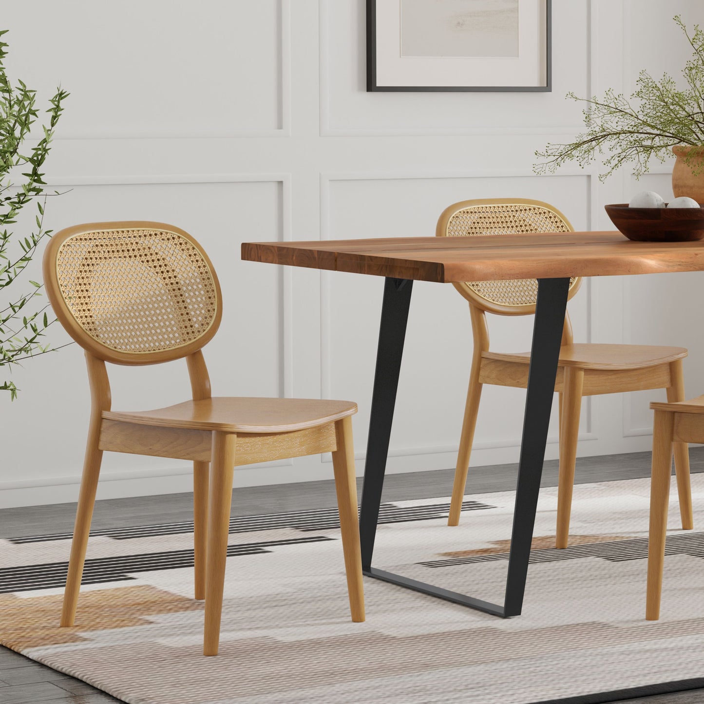 Rachel - Dining Chair (Set of 2) - Brown