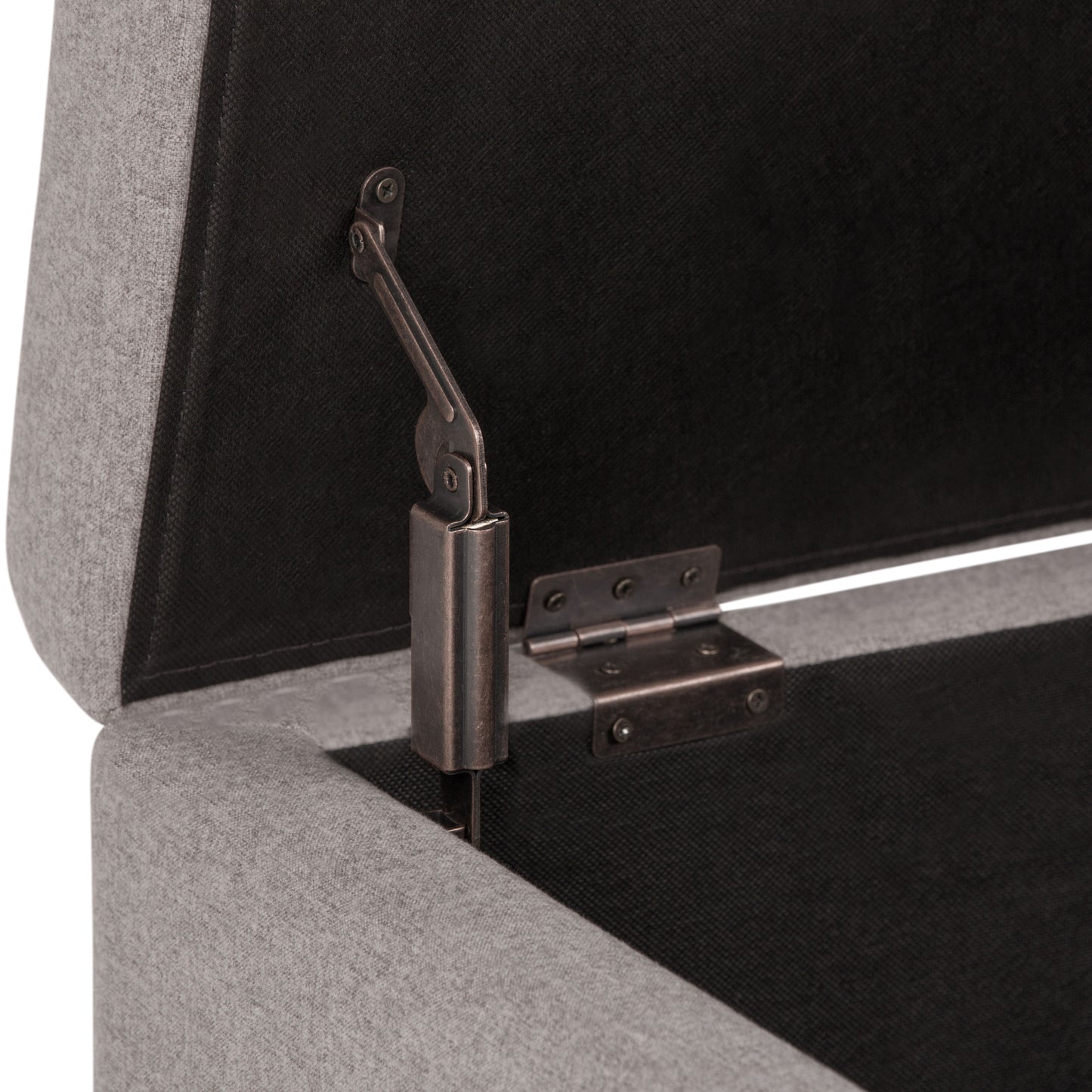 Hamilton - Storage Ottoman - Cloud Gray