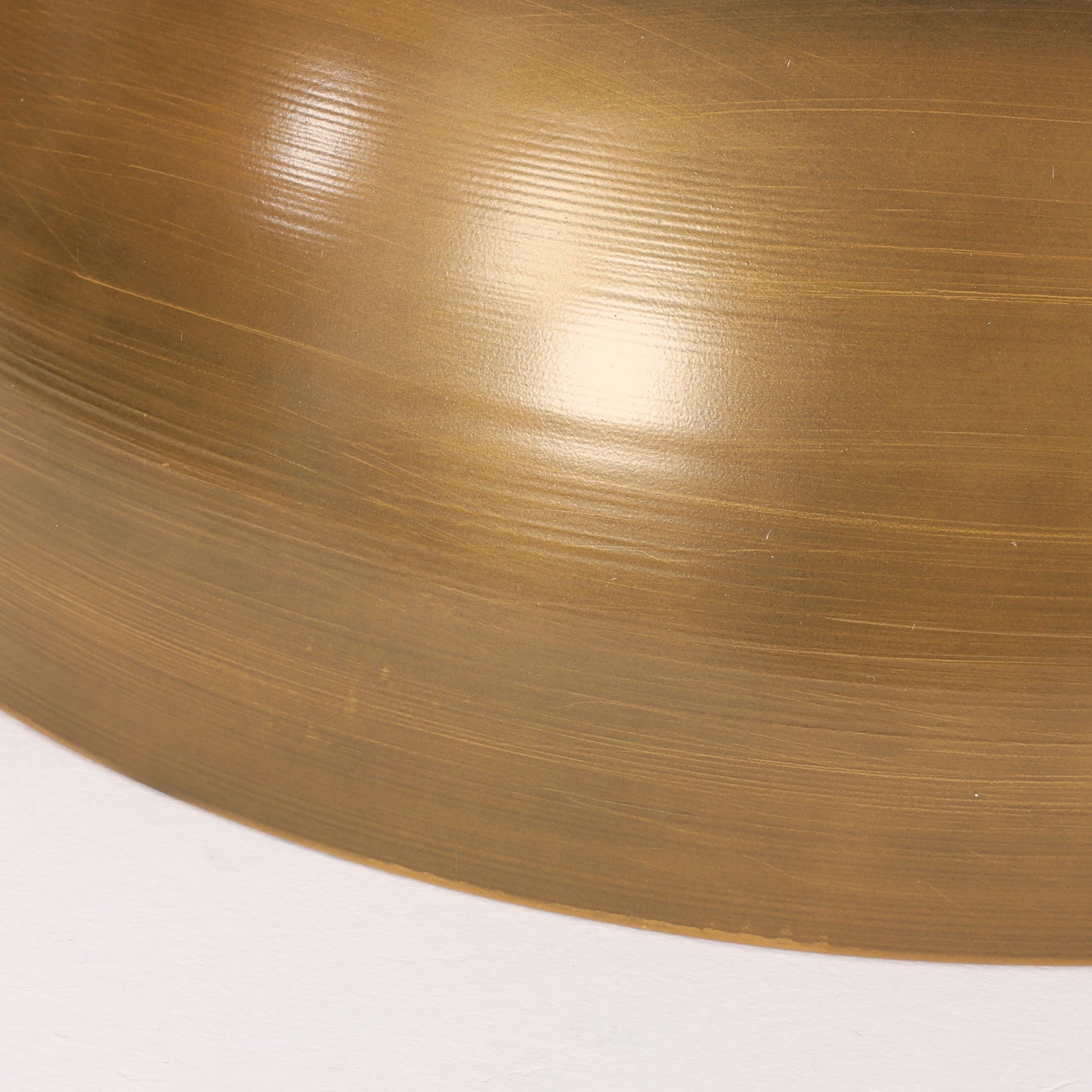 Metal Hammered Coffee Table With Stunning Hourglass Design - Gold