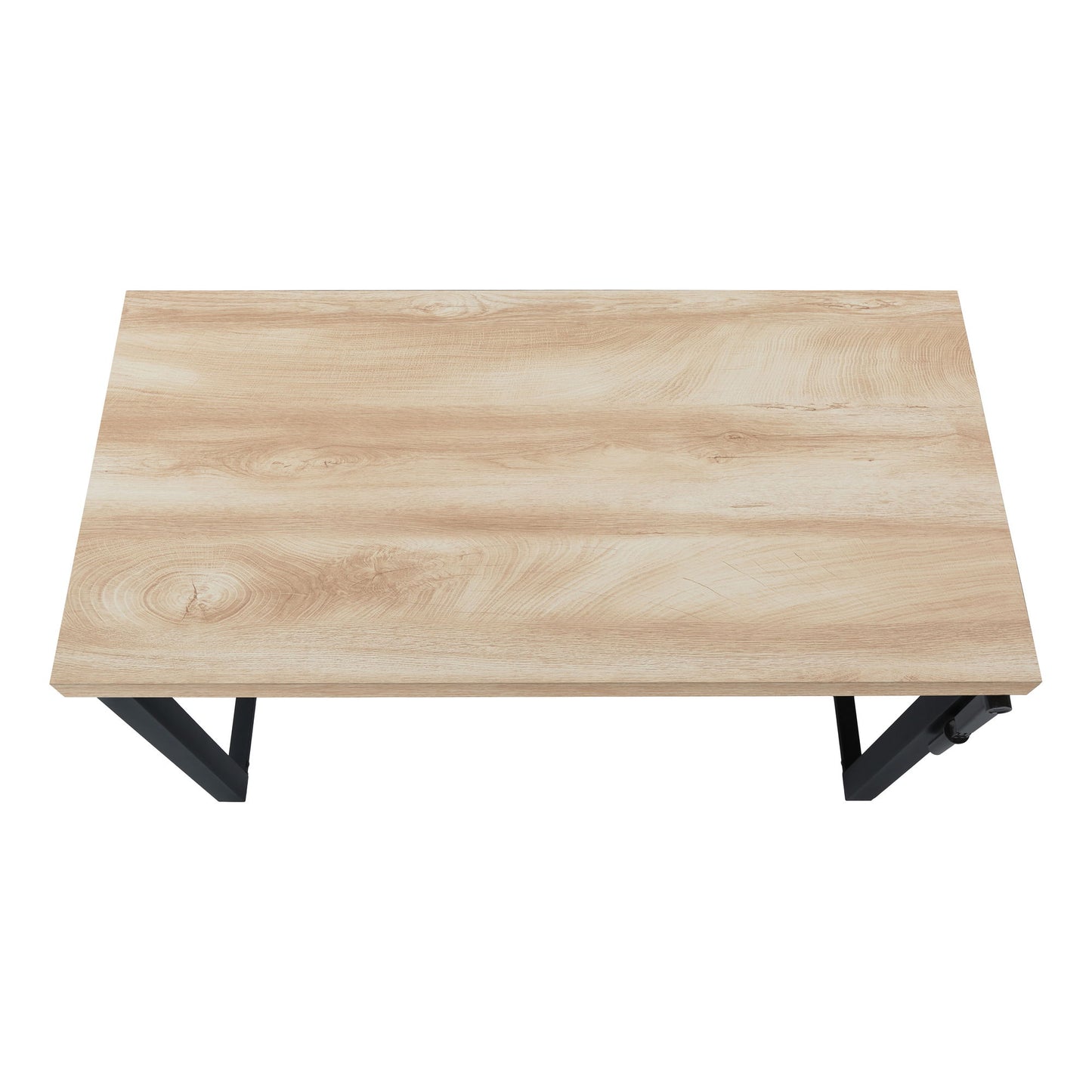 Computer Desk, Home Office, Standing, Adjustable, Laptop, Contemporary & Modern - Natural