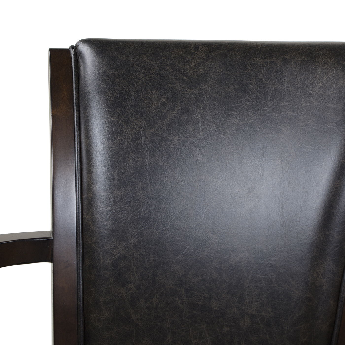 Williams - Swivel Counter Height Bar Stool - Vintage Black Brown