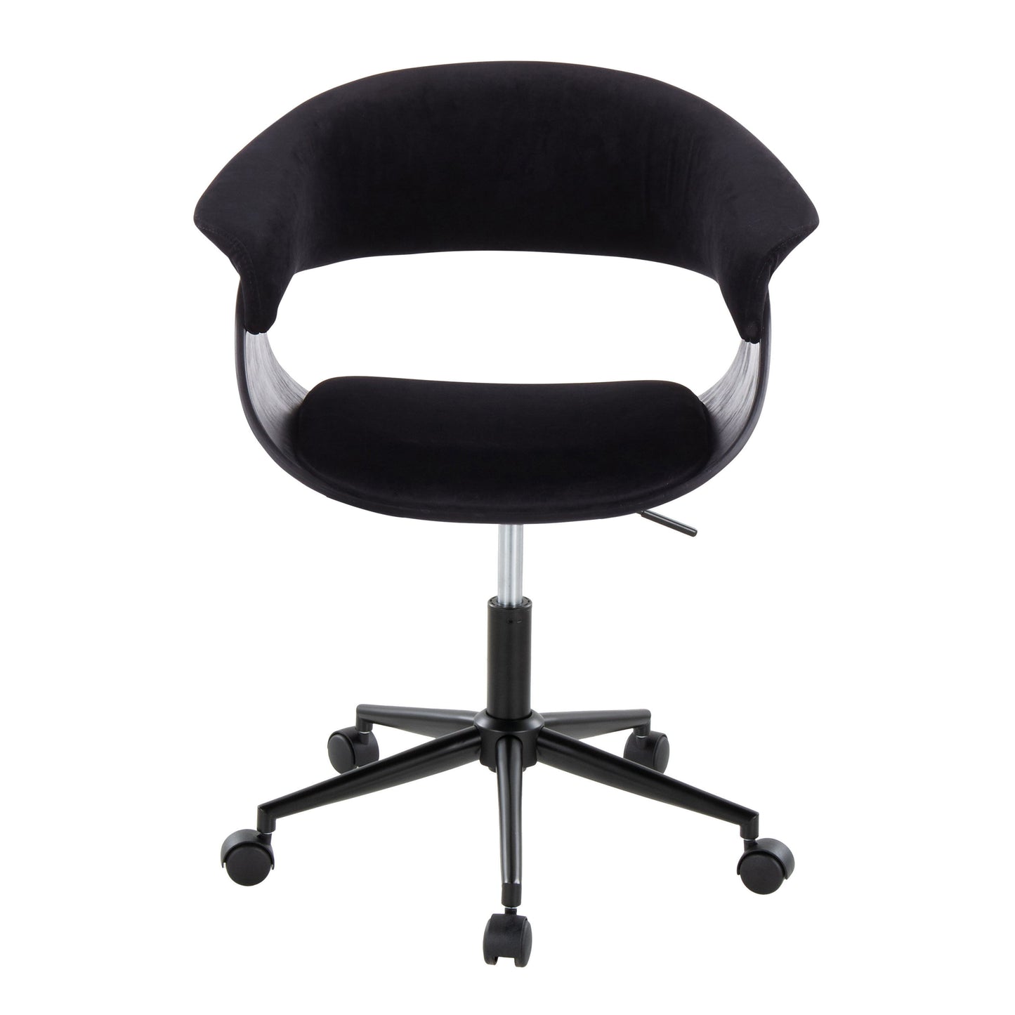Vintage Mod - Mid-Century Modern Office Chair - Black
