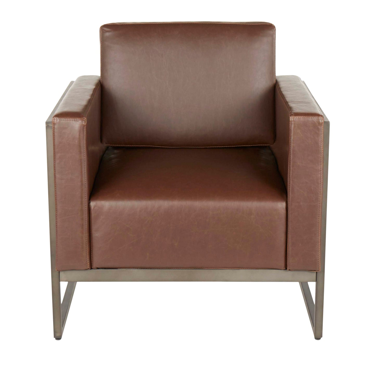 Drift - Industrial Lounge Chair - Espresso