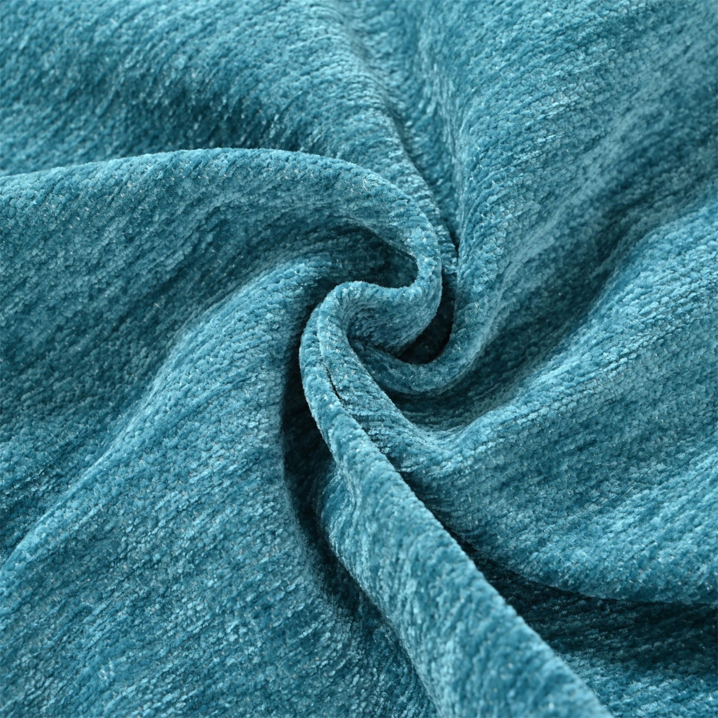 Accent Chair, Boucle Chair, Barrel Chair, Fabric Armchair Club Chair, Upholstered Arm Chair With Solid Wood Legs, Waist Pillow, Padded Single Chair For Living Room / Bedroom / Study / Waiting Room - Teal