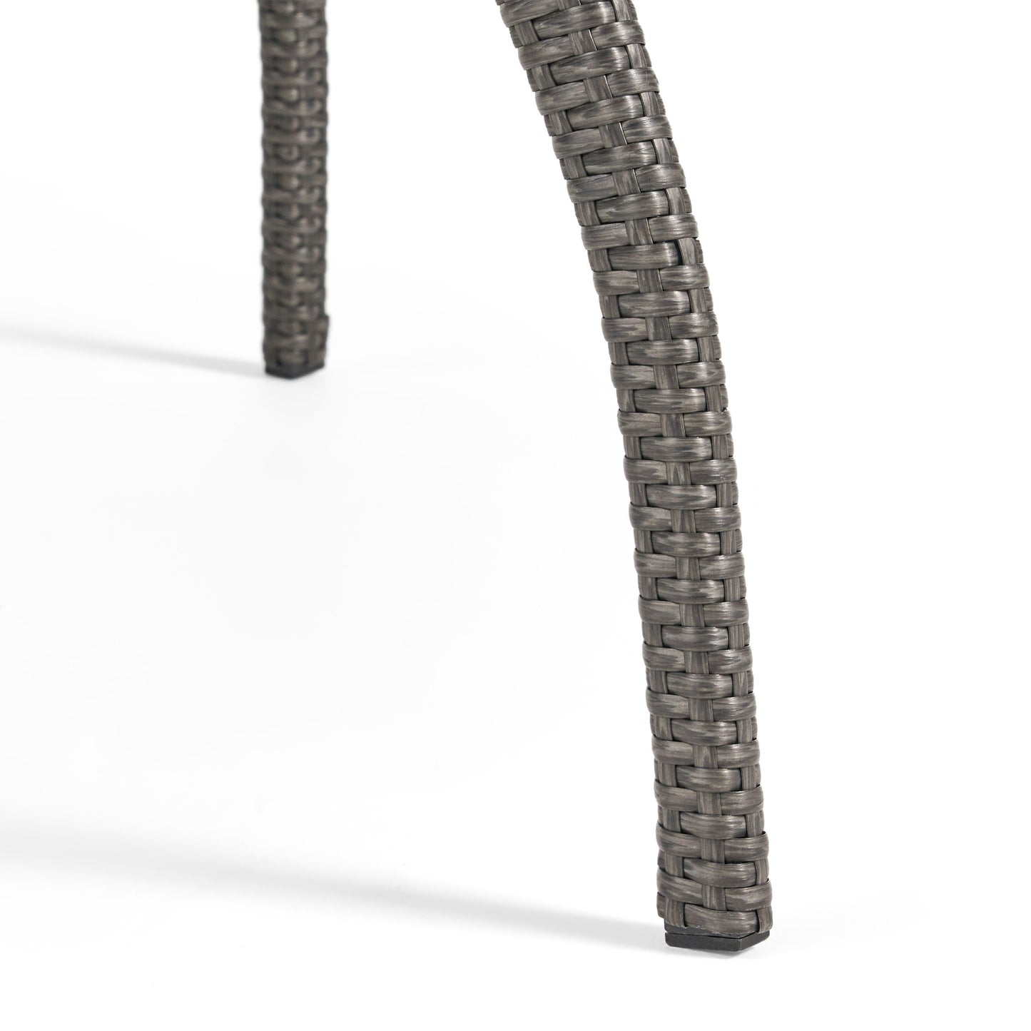 Honolulu - Modern 4 Pieces Wicker Seating Set - Gray