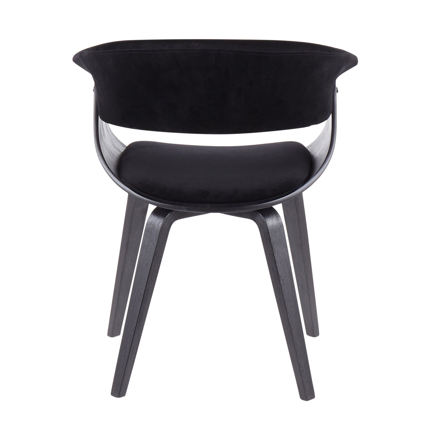 Vintage Mod - Mid-Century Modern Dining / Chair (Set of 2) - Black
