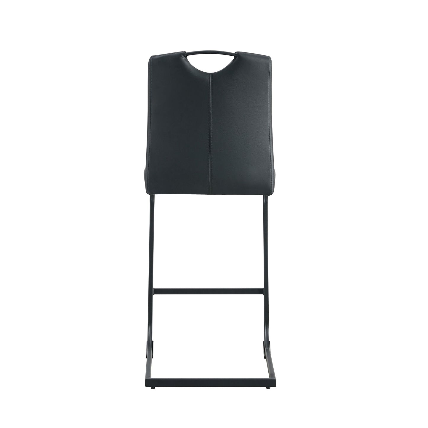 Chair Barstool Dining Counter Height Chair (Set of 2) - Black