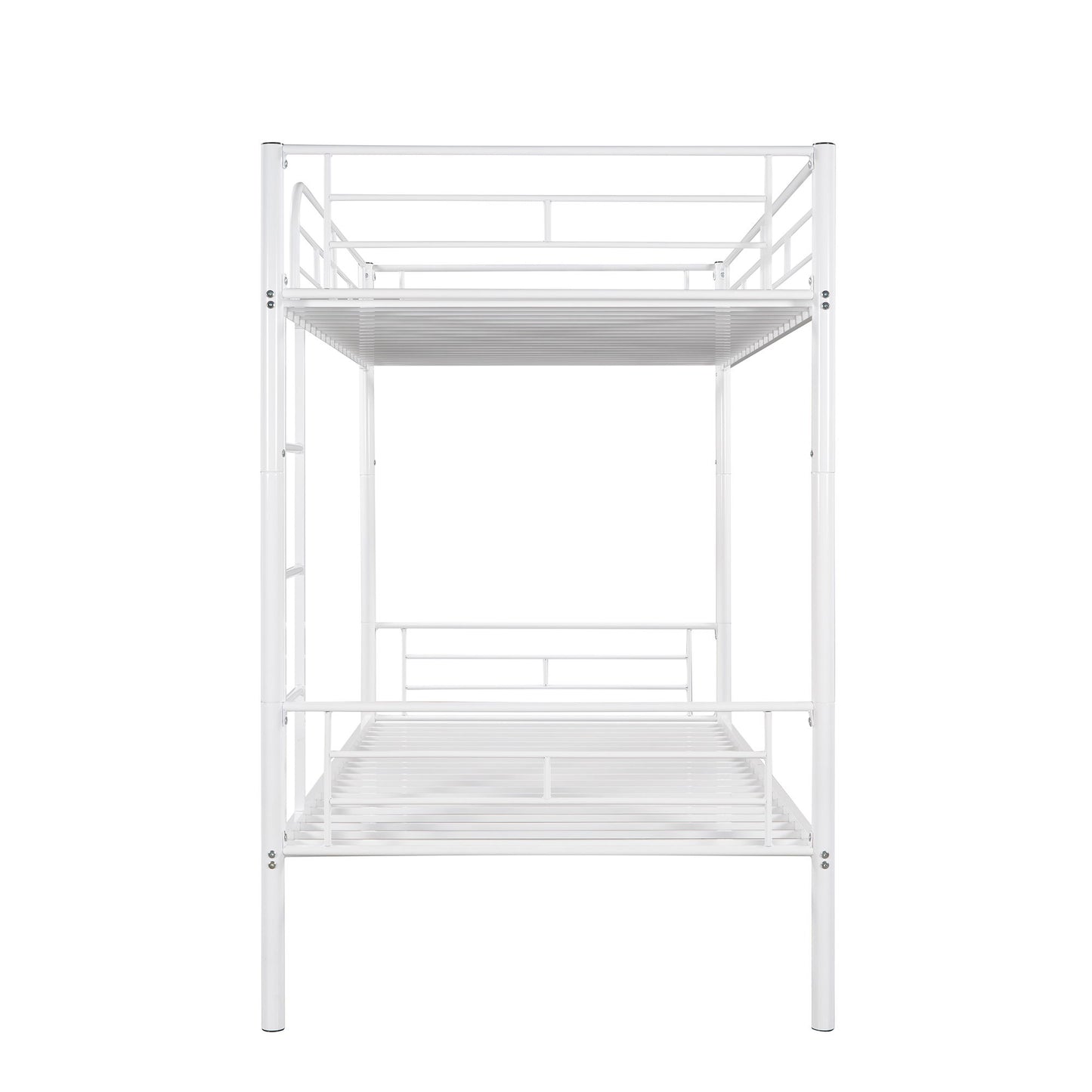 Twin Over Twin Bunk Bed - White