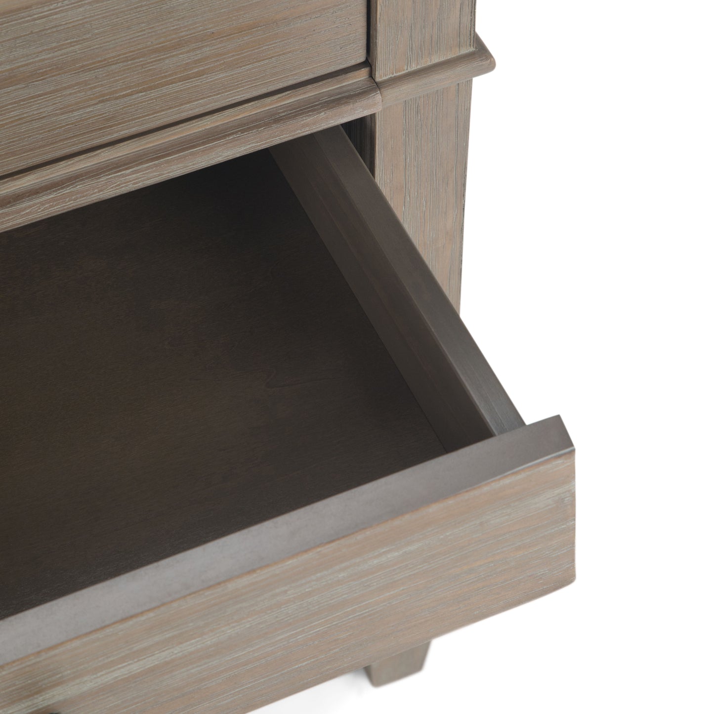 Carlton - Bedside Table - Distressed Gray
