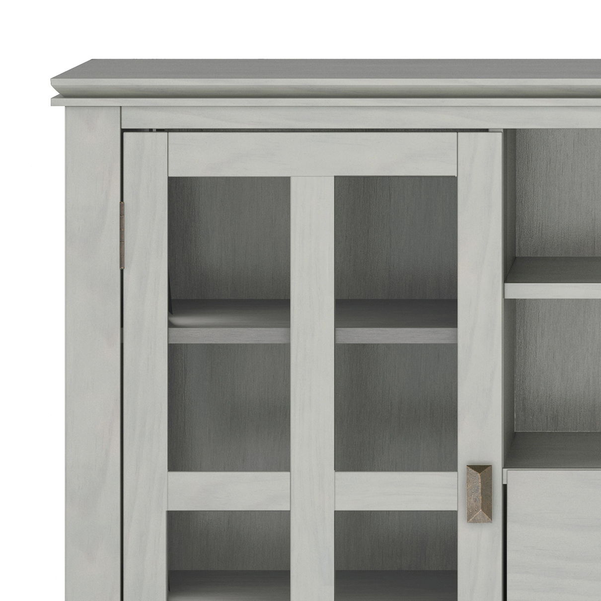 Artisan - Tall TV Media Stand - Fog Gray