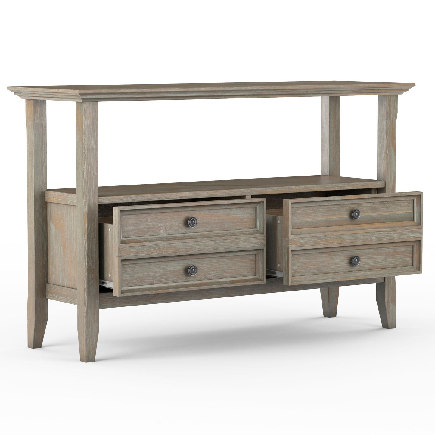 Amherst - Console Sofa Table - Distressed Gray