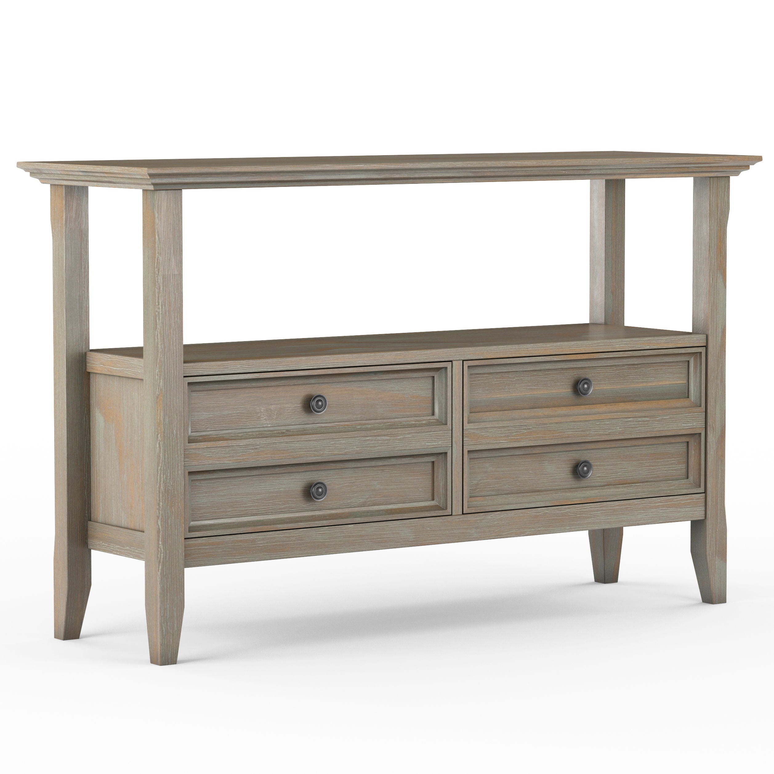 Amherst - Console Sofa Table - Distressed Gray
