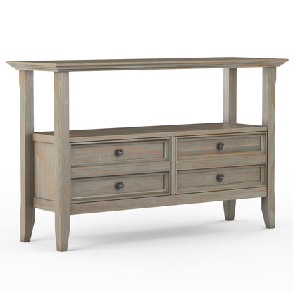 Amherst - Console Sofa Table - Distressed Gray