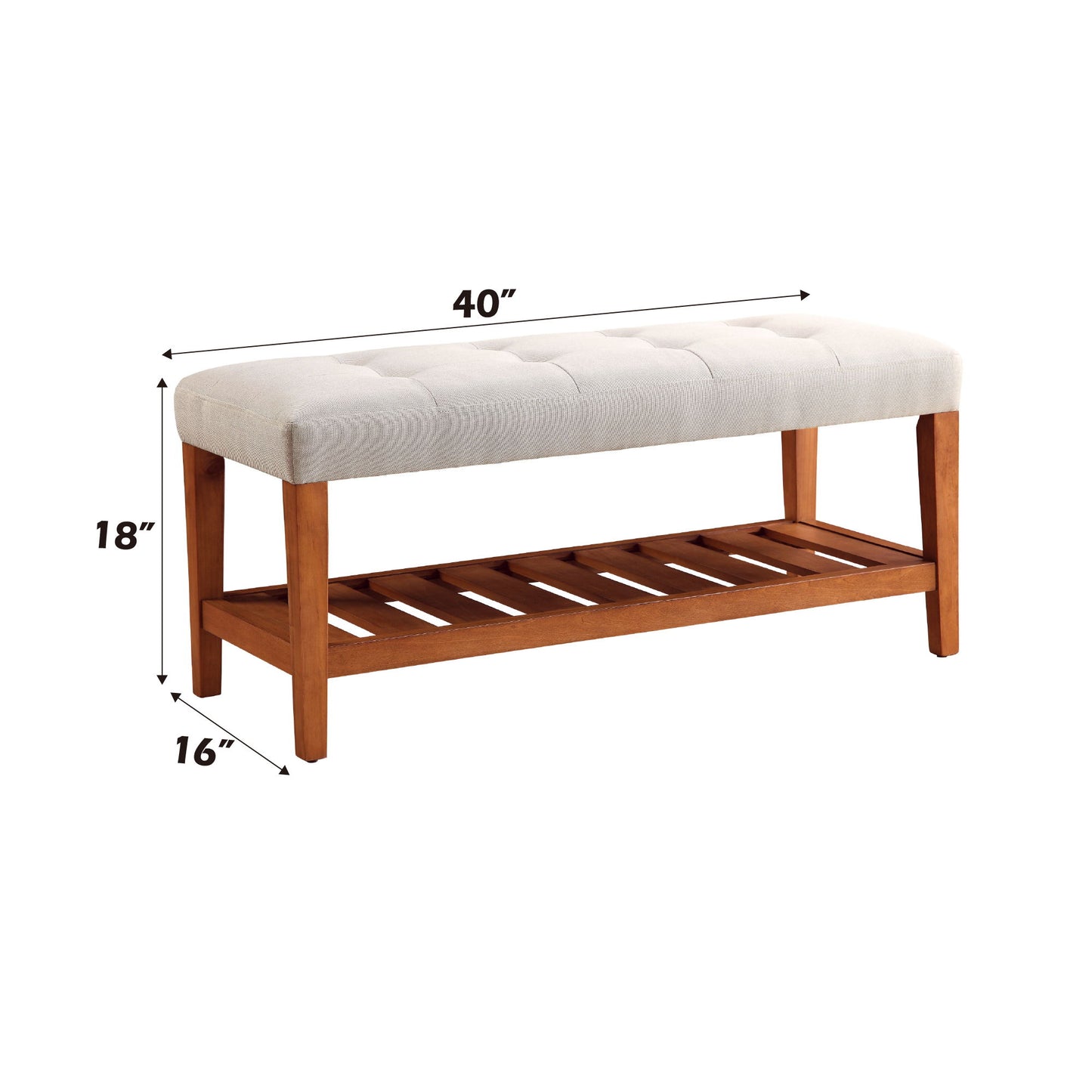 Charla - Bench - Gray