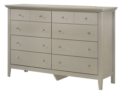 Elegant Casual Dresser - Silver Champagne