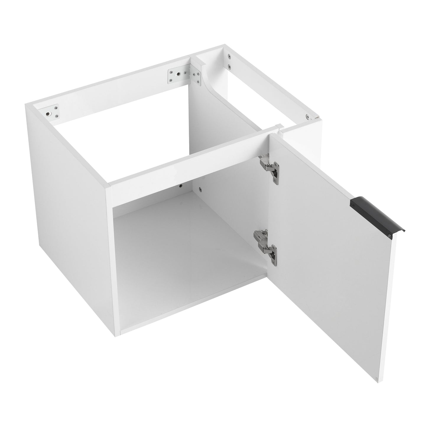 Modern Bathroom Vanity Sink Combo For Small Spaces - White