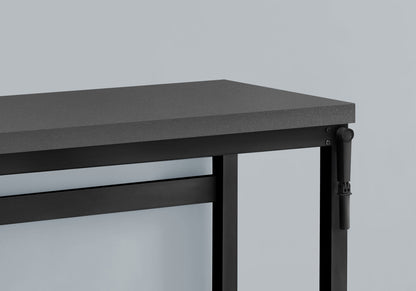 Computer Desk, Home Office, Standing, Adjustable, Laptop, Contemporary & Modern - Gray