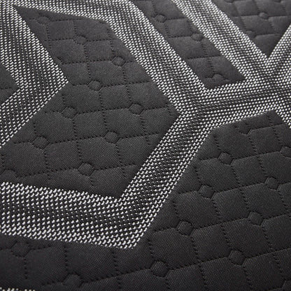 12" Full Smooth Top Hybrid Medium Plush Mattress - Black