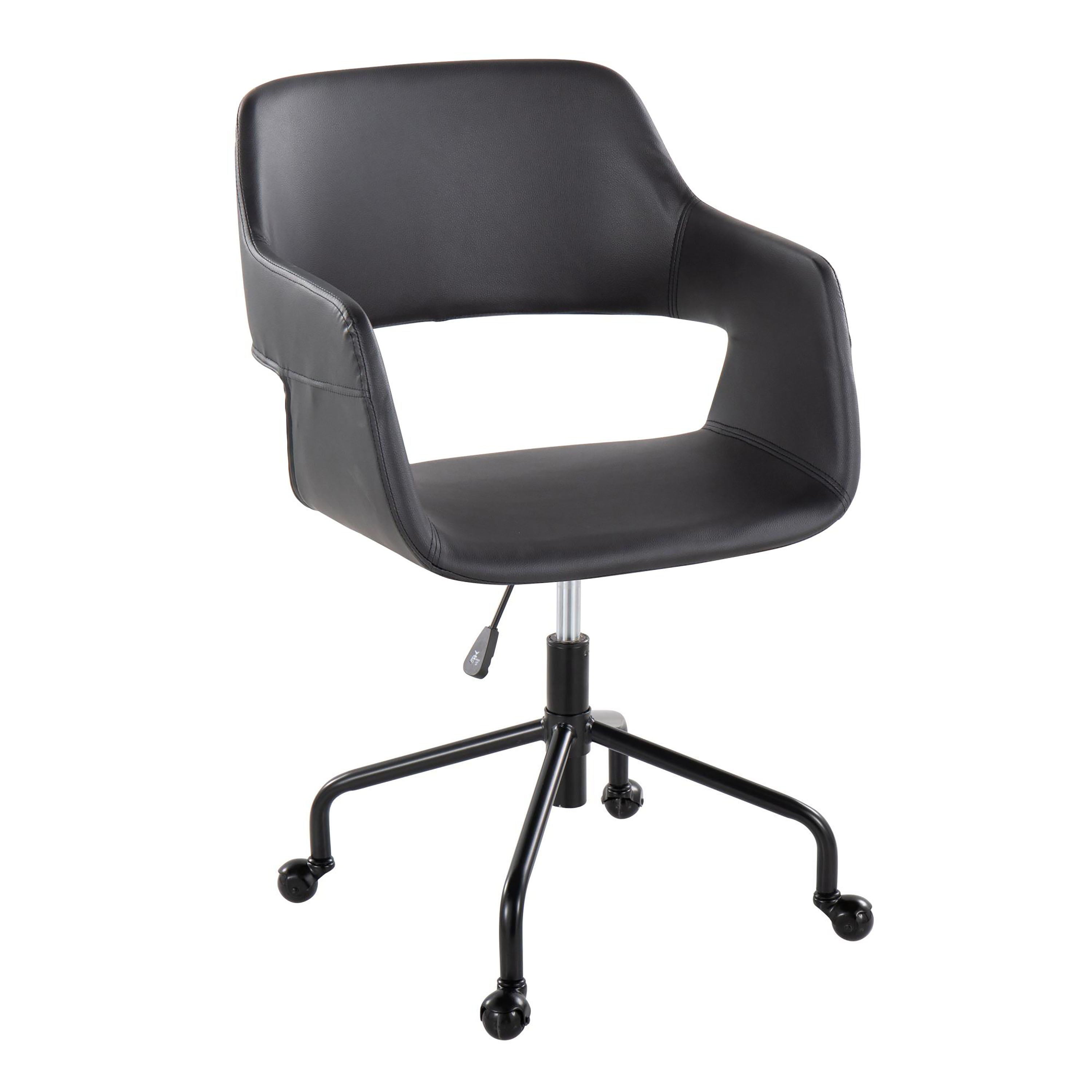Margarite - Contemporary Adjustable Office Chair - Black