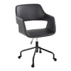 Margarite - Contemporary Adjustable Office Chair - Black