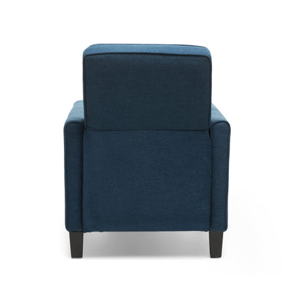 Push Back Chair For Elegant Home - Navy Blue