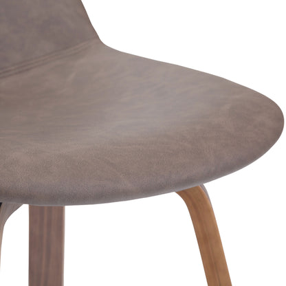 Randolph - Bentwood Counter / Bar Height Stool (Set of 2) - Dark Brown