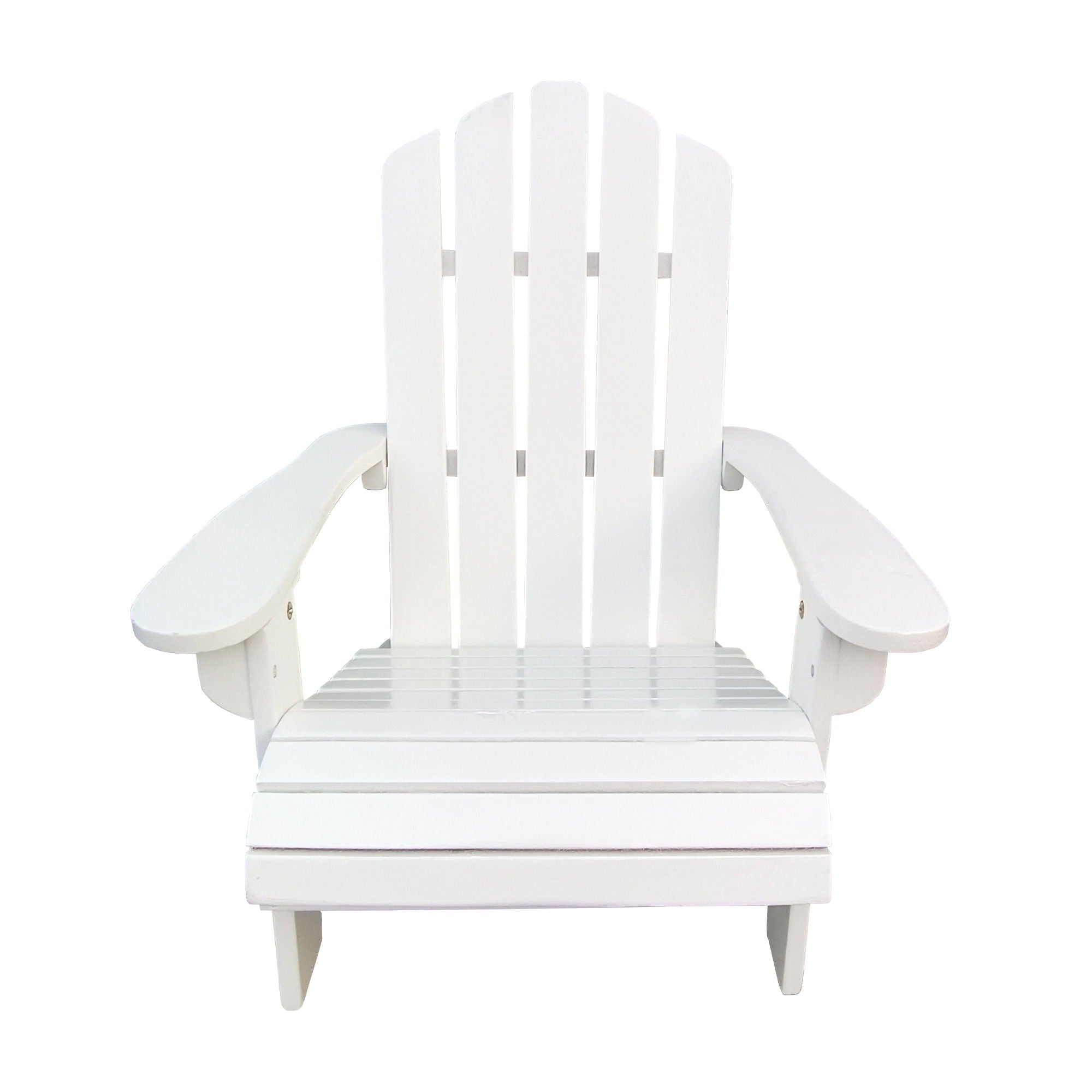 Outdoor Or Indoor Children Adirondack Chair - White