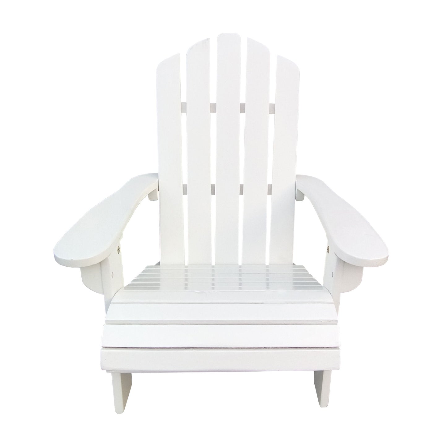 Outdoor Or Indoor Children Adirondack Chair - White