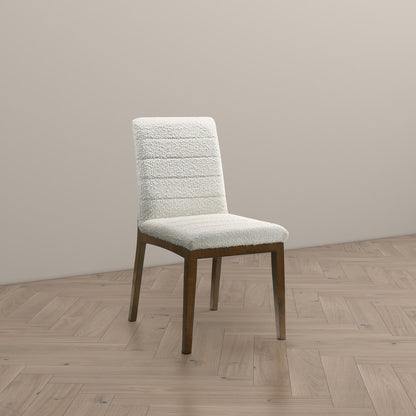 Ines - Dining Chair (Set of 2) - Brown / White