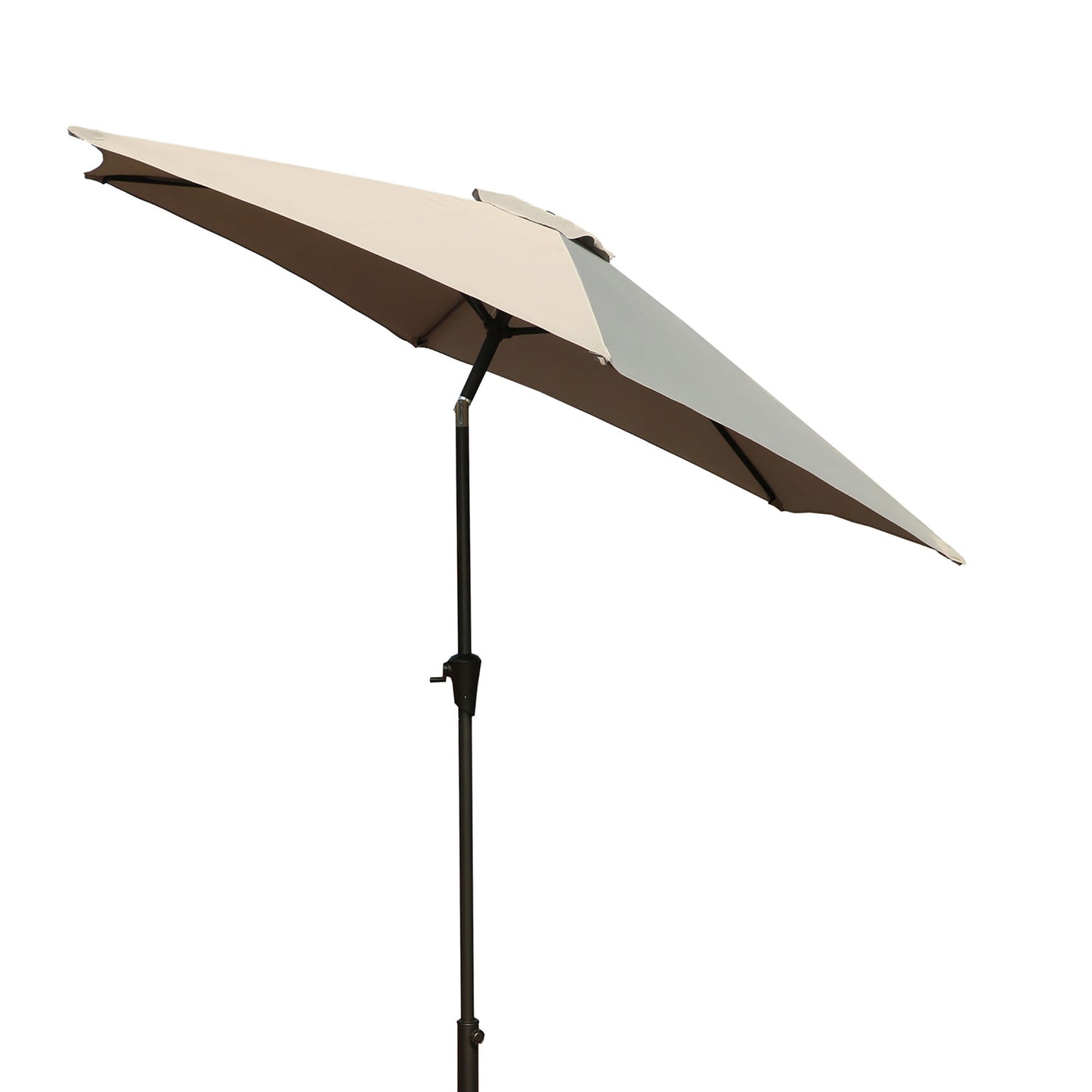 9' Pole Umbrella With Carry Bag - Gray