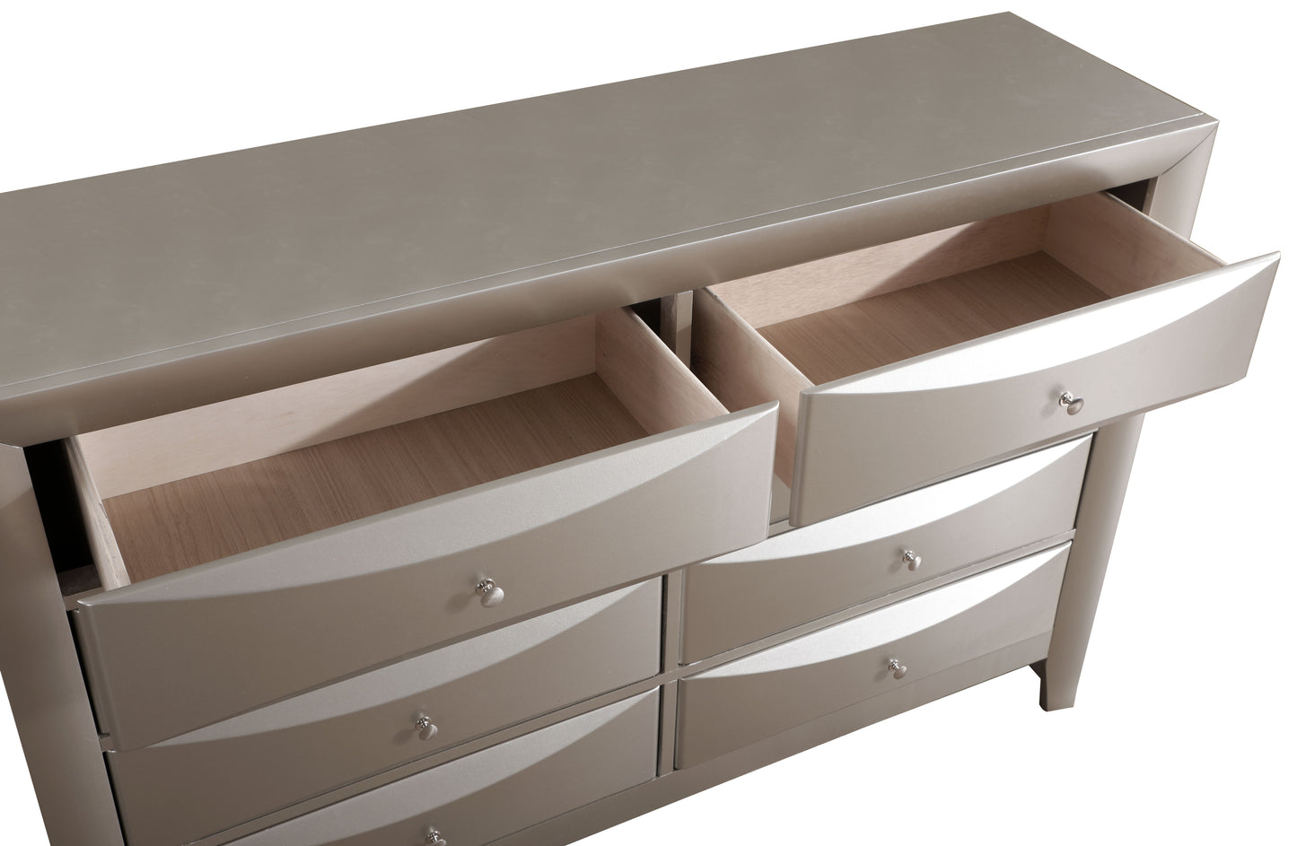 Marilla - Dresser - Silver Champagne
