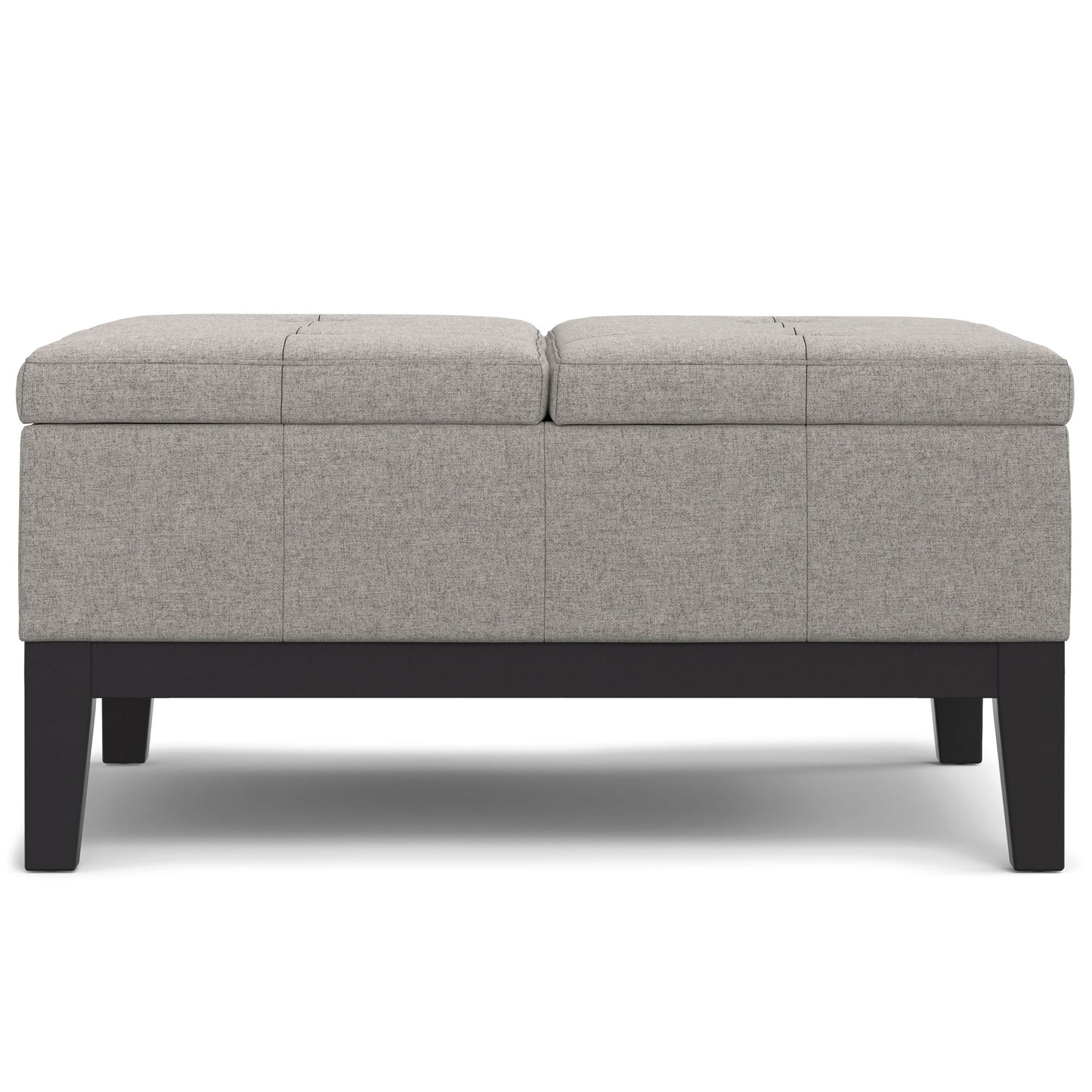 Dover - Multifunctional Lift Top Coffee Table Storage Ottoman - Gray
