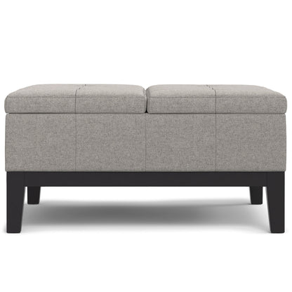 Dover - Multifunctional Lift Top Coffee Table Storage Ottoman - Gray
