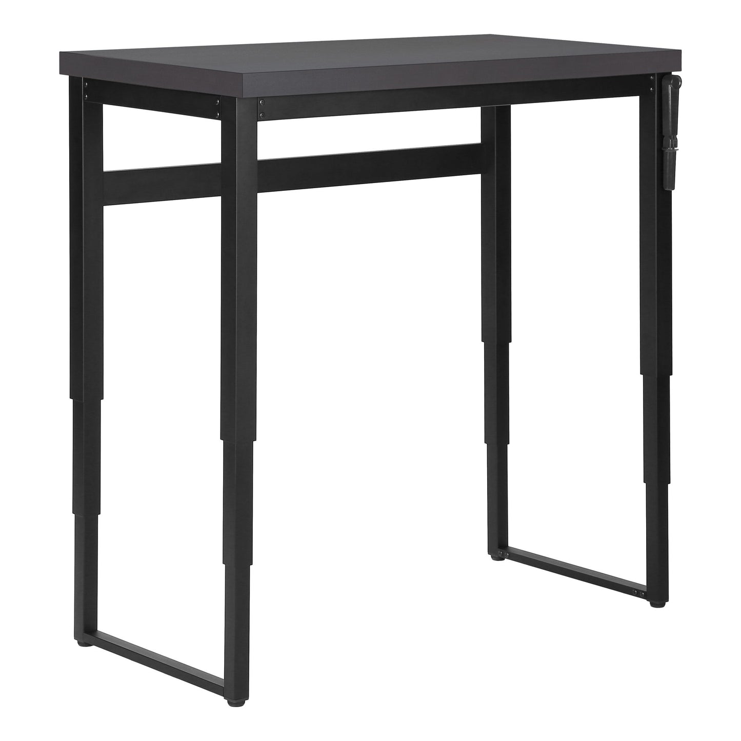 Computer Desk, Home Office, Standing, Adjustable, Laptop, Contemporary & Modern - Gray