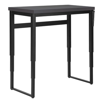 Computer Desk, Home Office, Standing, Adjustable, Laptop, Contemporary & Modern - Gray
