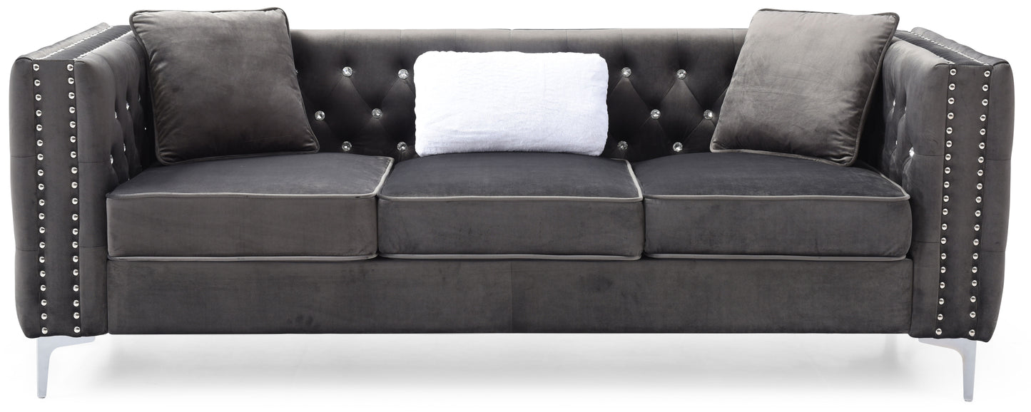 Paige - Sofa - Gray
