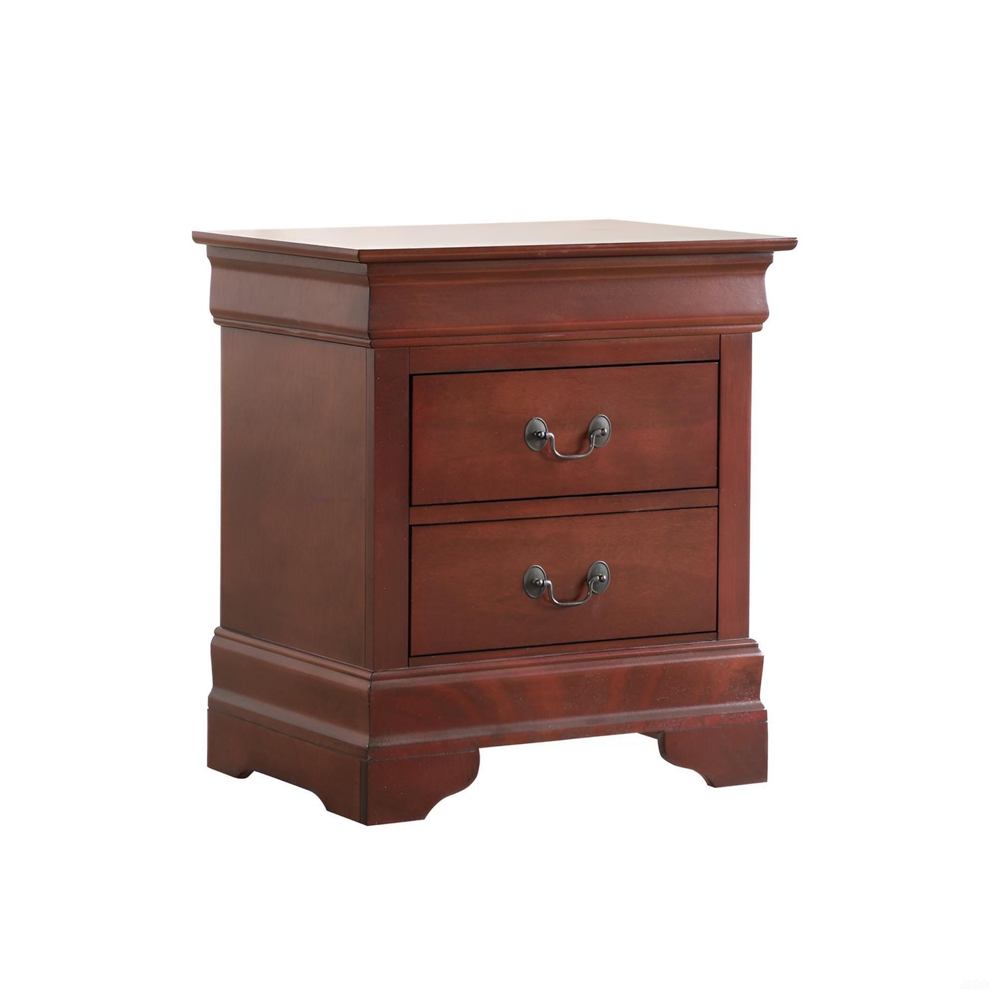 Louis Phillipe - Elegant Nightstand - Cherry