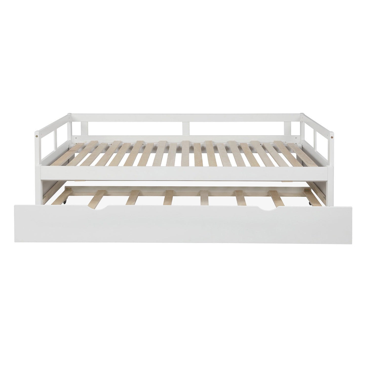 Extending Daybed With Trundle, Daybed With Trundle - White