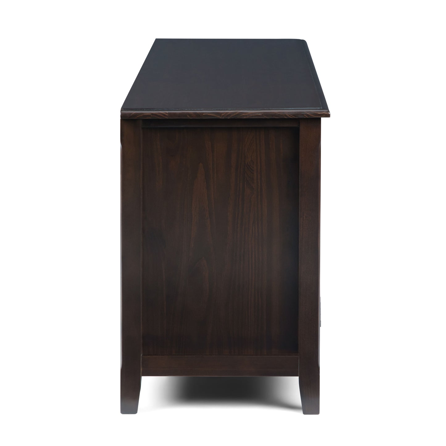 Burlington - TV Media Stand - Mahogany Brown