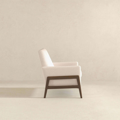 Cole - Comfortable Lounge Chair - Beige