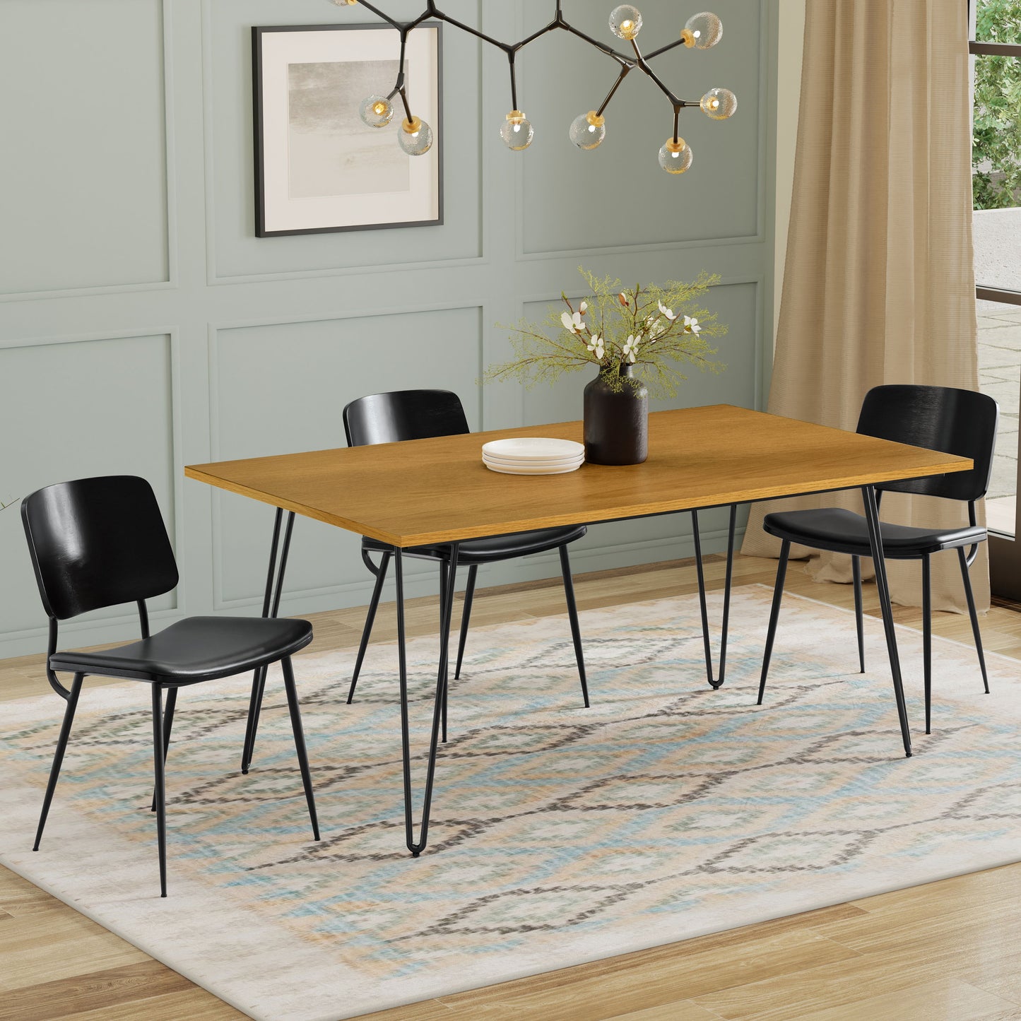 Hunter - Dining Table - Brown - Wood